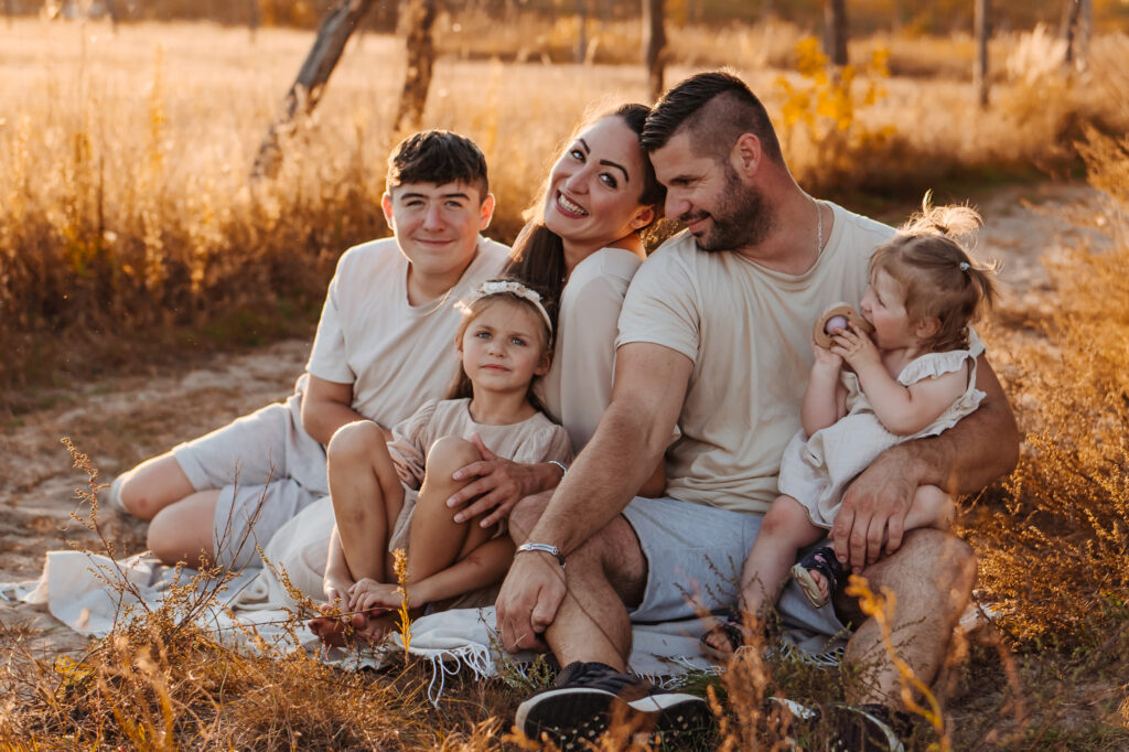 Entspanntes Familienshooting nahe Berlin